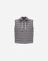 Herno RESORT VEST IN LUCENT CASHMERE WOOL Light Grey PI00145DR33444R9406