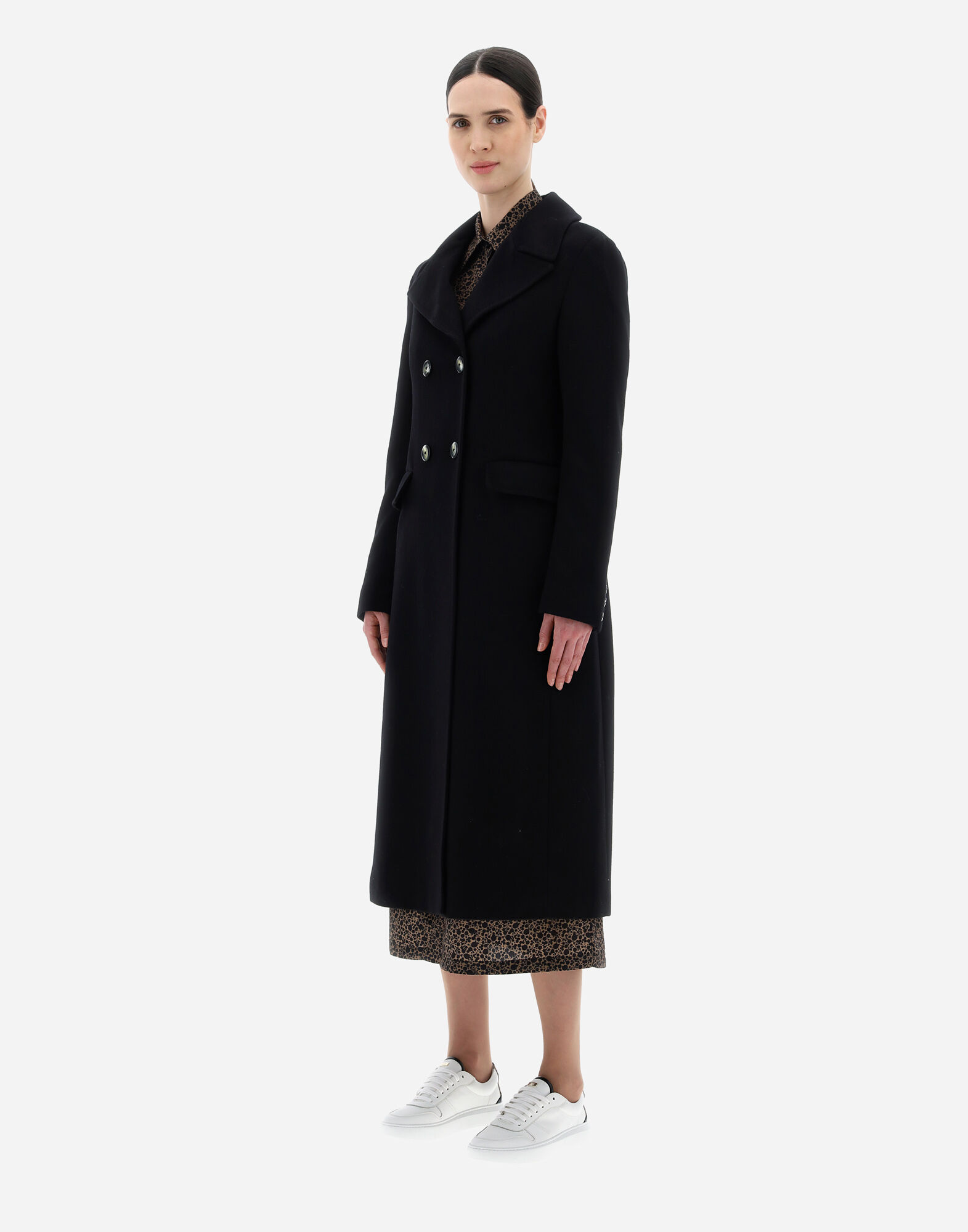 CAPPOTTO CASHMERE HDM en Black pour femme Herno