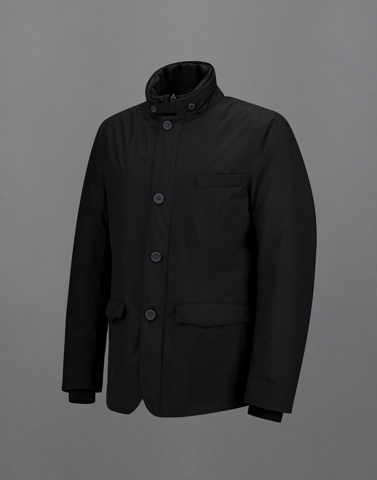 LAMINAR BLAZER IN 2 LAYERS GORE-TEX in Black for Men | Herno®