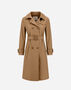 Herno TRENCH COAT IN DELON AND MONOGRAM Camel IM000183D13218Z2157