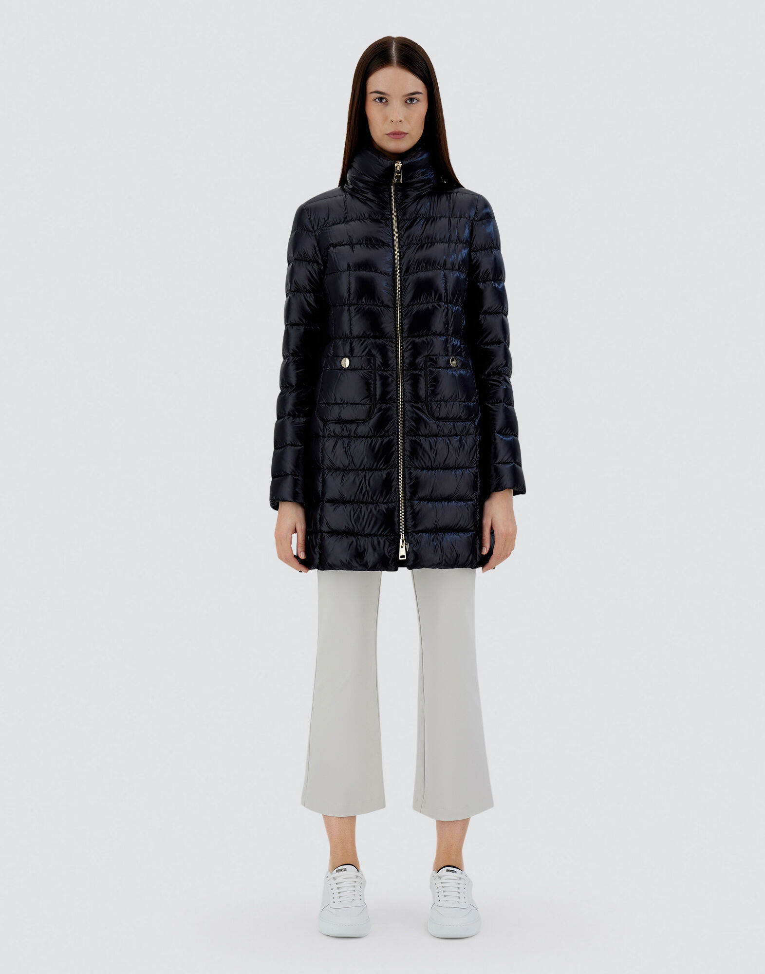 ◆Herno 最新作◆Maria ダウンジャケット/Black◆ HERNO Maria Down Jacket BLACK | Base Blu