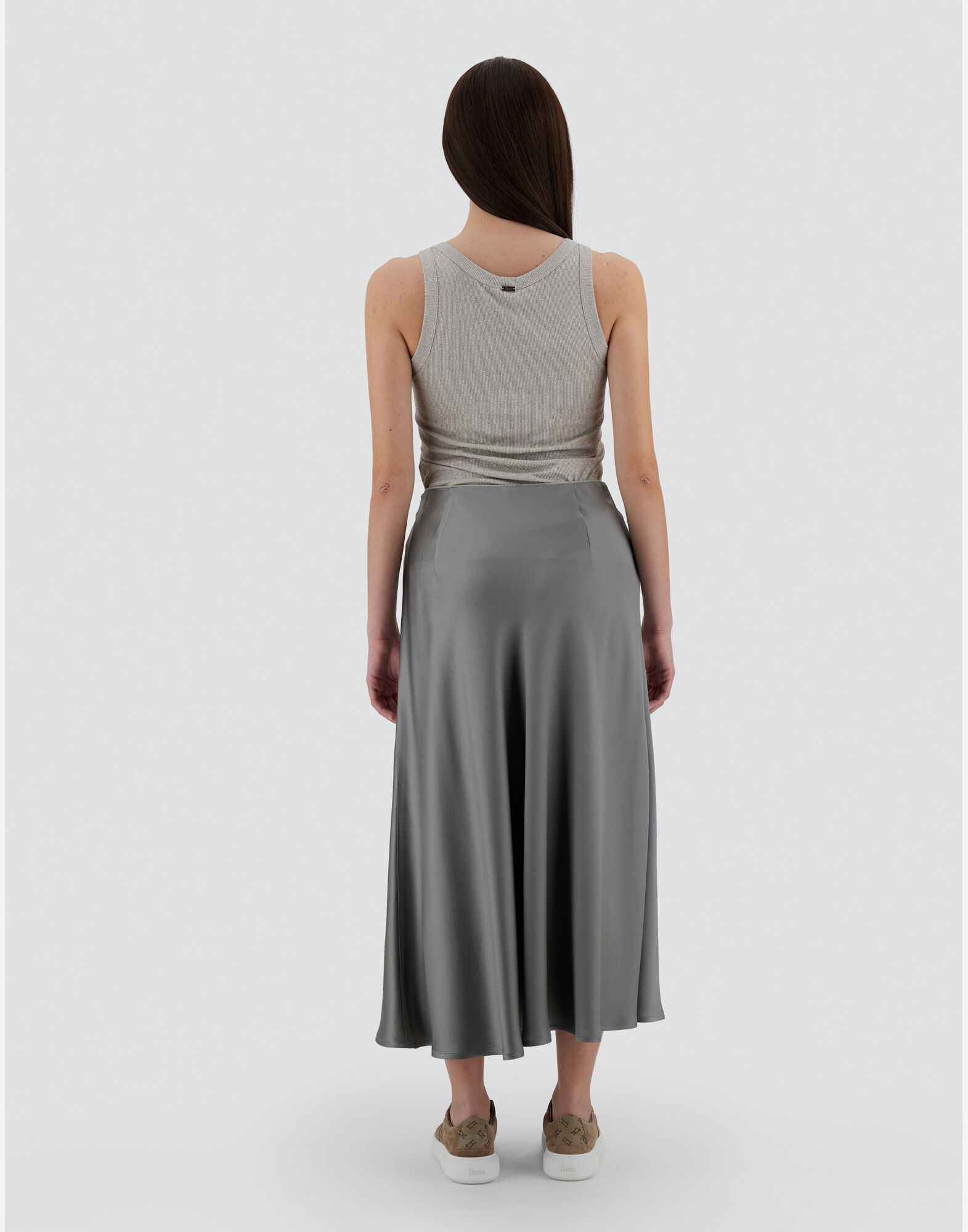 Silk effect skirt new arrivals