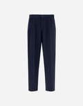TROUSERS IN STRETCH COTTON VELVET Herno product thumbnail image view 1