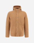 Herno CARDIGAN IN COBÂ STITCH WOOL Camel MC000150U700162157