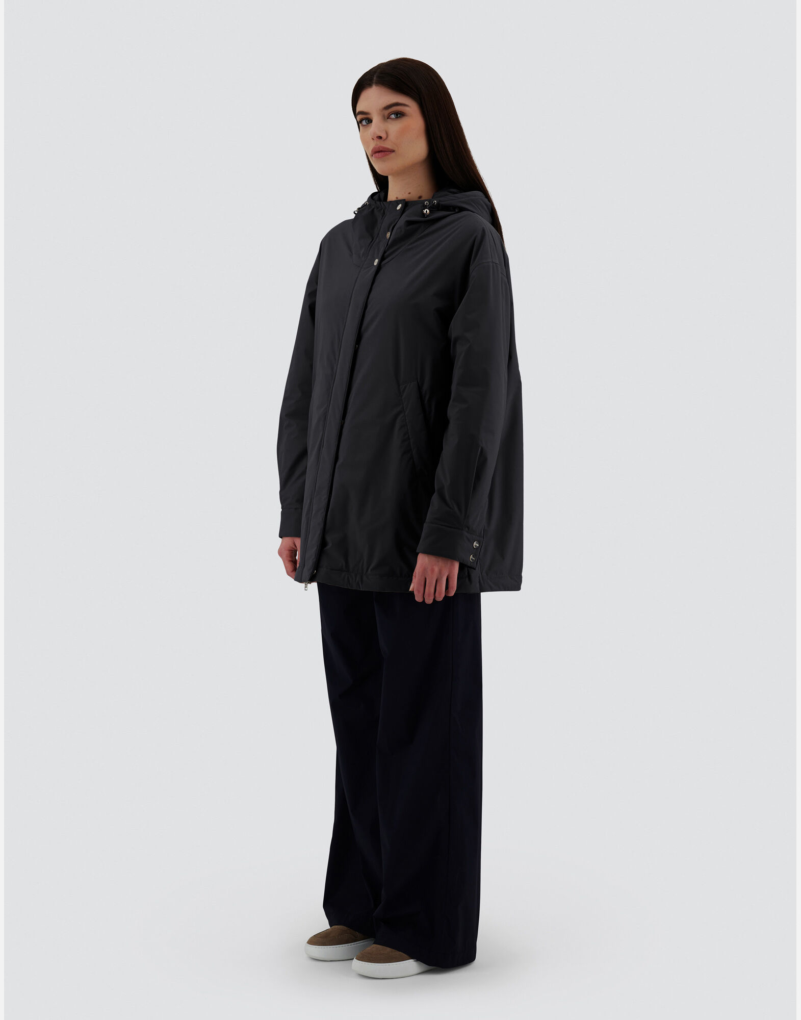 RESORT A-SHAPE JACKET IN PONENTE in Black for Women | Herno®