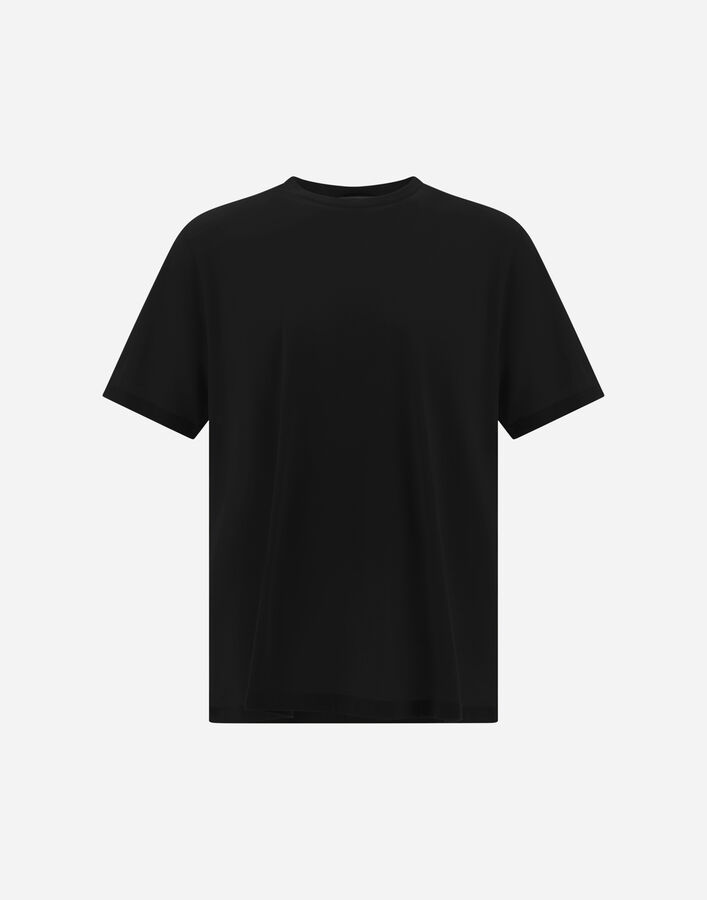 Herno JERSEY CREPE T-SHIRT Black JG000166U520059300