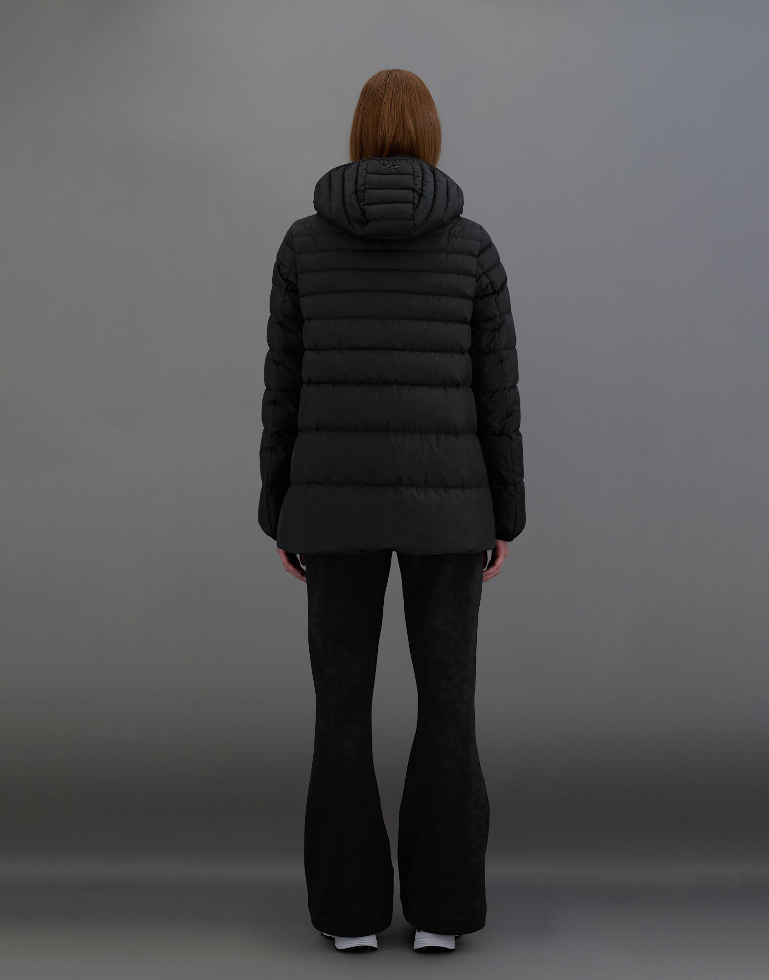 LAMINAR A-SHAPE IN GORE-TEX WINDSTOPPER in Black for Women | Herno®