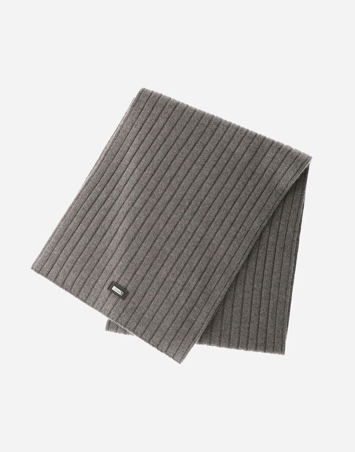 Herno FISHERMAN'S RIB CASHMERE SCARF Light Taupe SCP00028U710502600