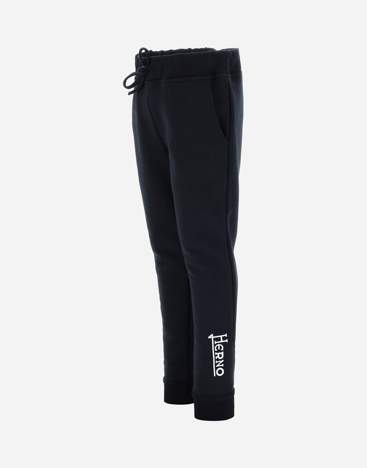 Herno Unisex Cotton Trousers - Unisex Kids Black 8a In Black