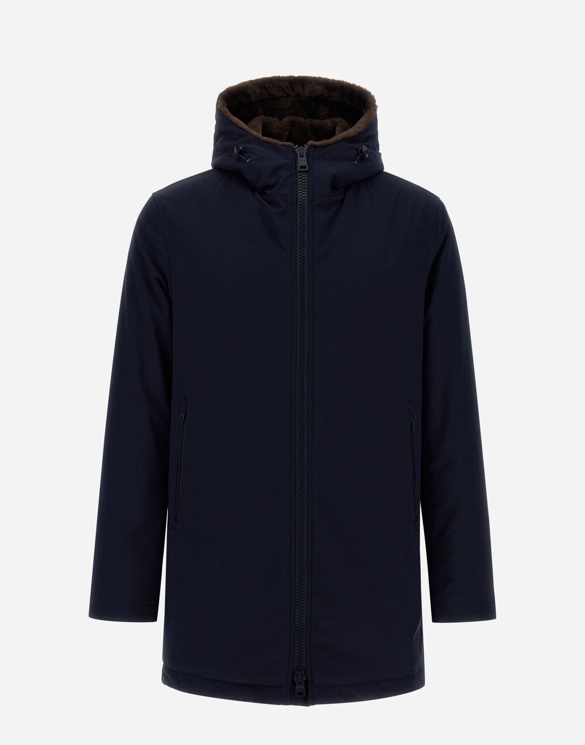 Herno キーストーンパーカ In Blue/brown
