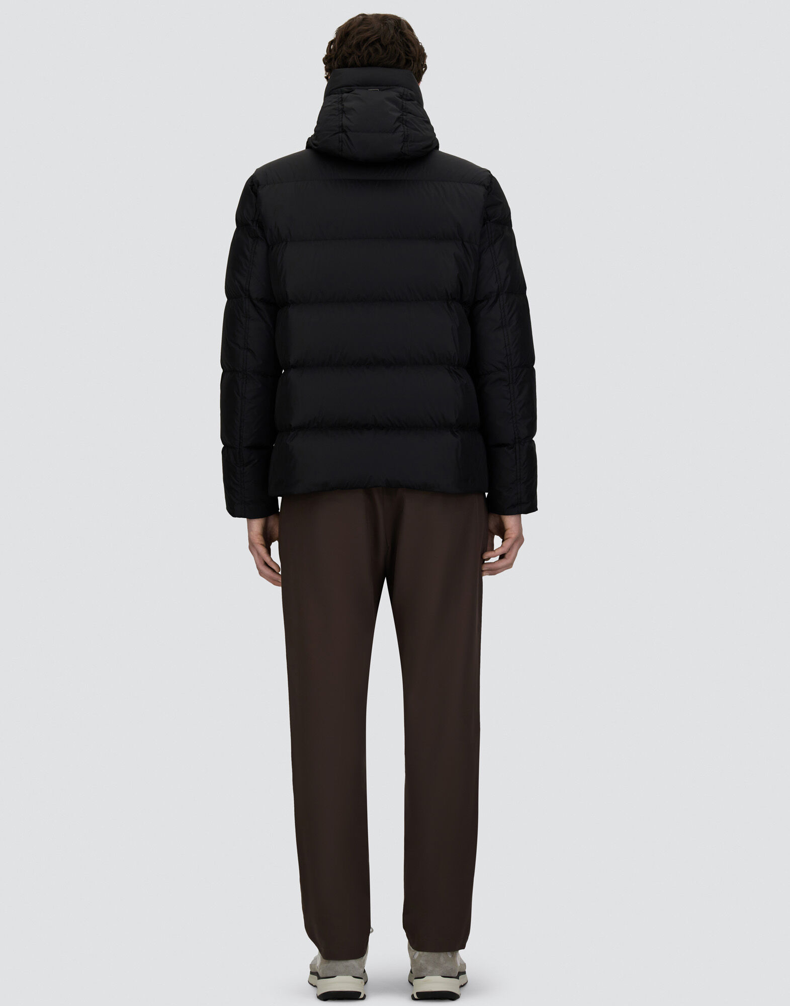 HERNO/ナイロンブルゾン TIME SALE] HERNO ヘルノ ストレッチナイロン ライトブルゾン