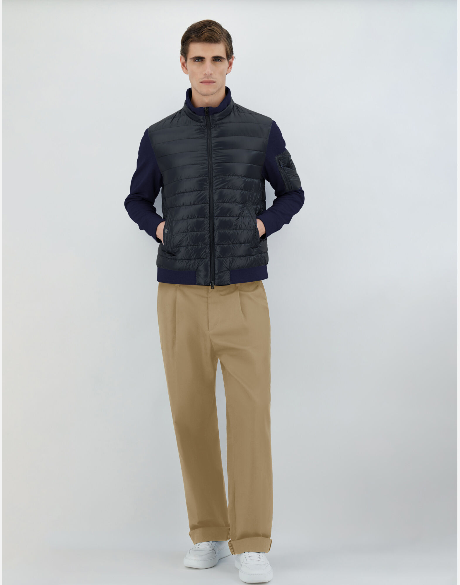Herno Yoga quilted down jacket - Blue