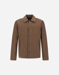 Herno CRINKLE NYLON SHACKET Military GI000571U132717740