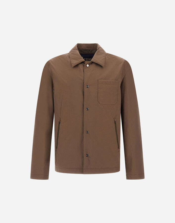 Herno SHACKET IN CRINKLE NYLON Military GI000571U132717740