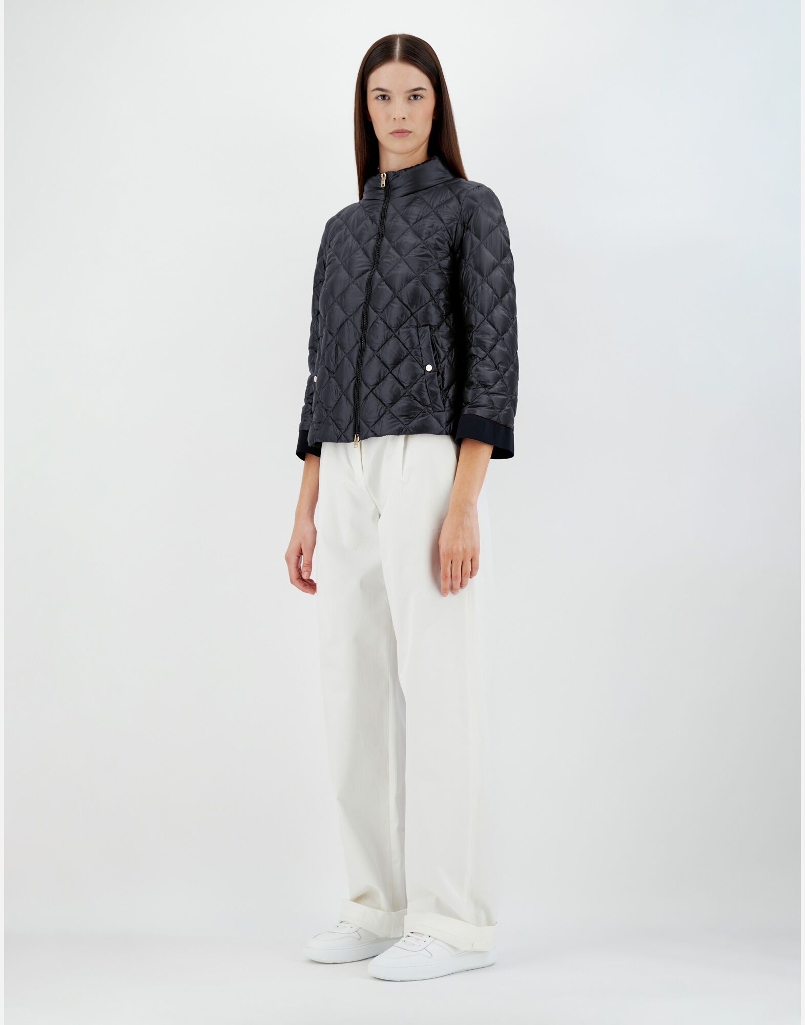 レディース NYLON ULTRALIGHT ＆ KNIT ボンバージャケット