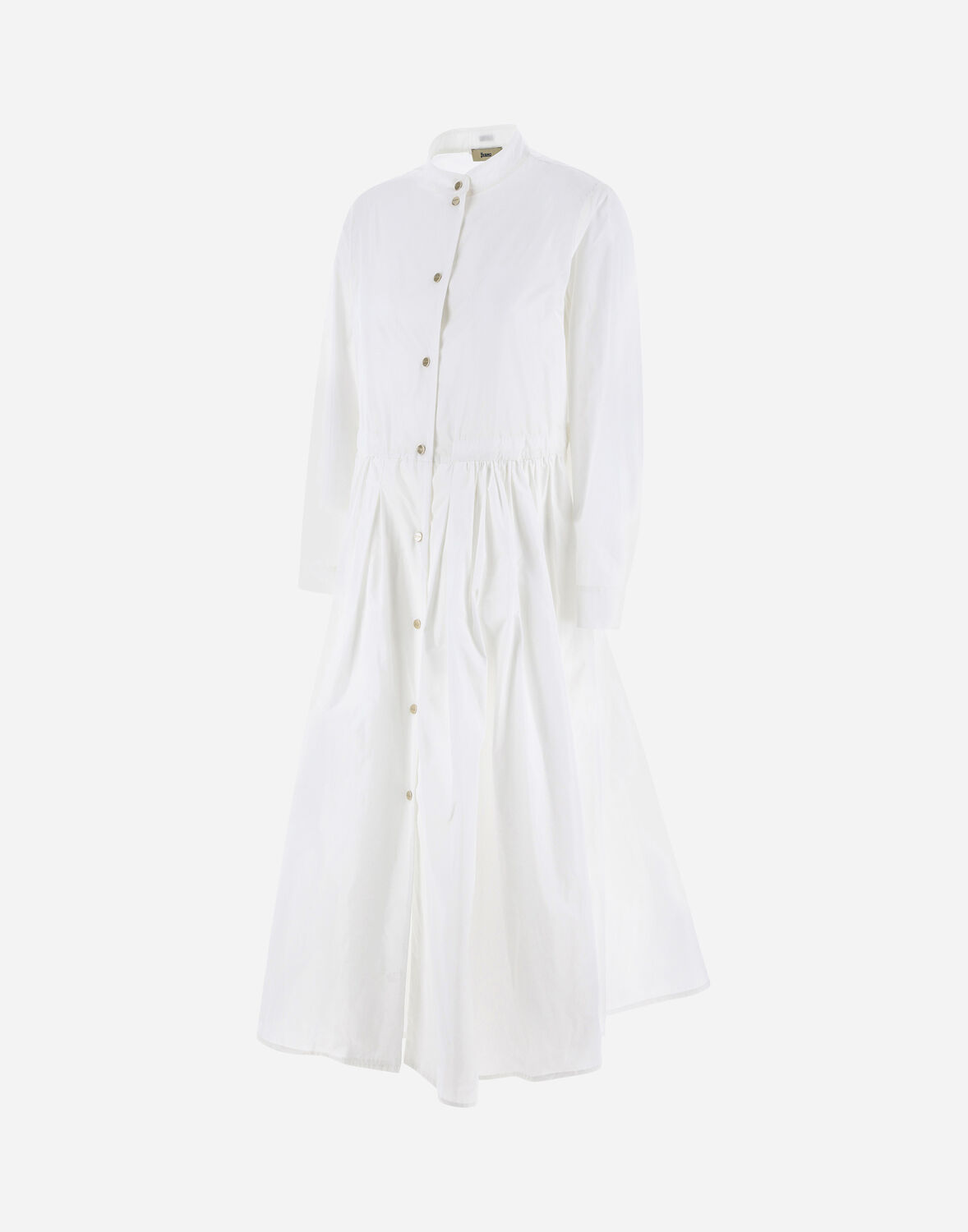 Herno Cotton ＆ Monogram ドレス In White