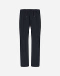 Herno COTTON FEEL TROUSERS Navy Blue PT000140U125319200