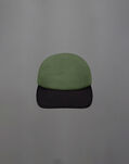 Herno LAMINAR POLAR FLEECE AND EXTRA LIGHT STRETCH PADDED HAT Green BER0005XL500827420