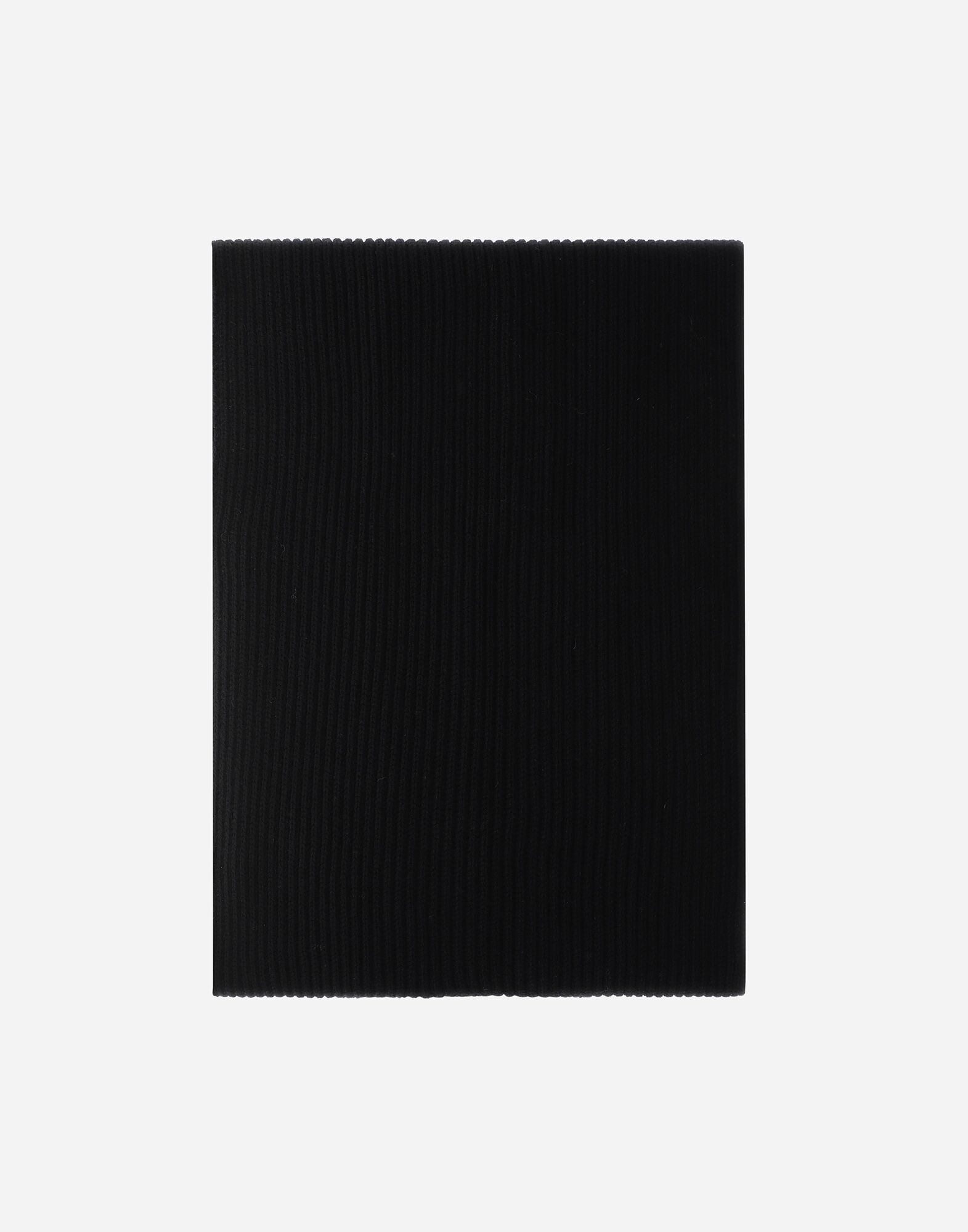 メンズ エンドレス リブ マフラー ブラック | Herno® (ヘルノ)