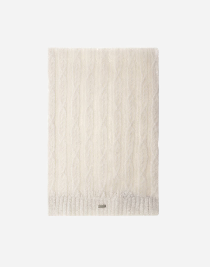 Herno BUFANDA RESORT DE CABLE KNIT ALPACA WOOL Chantilly SCP0006DR702751985
