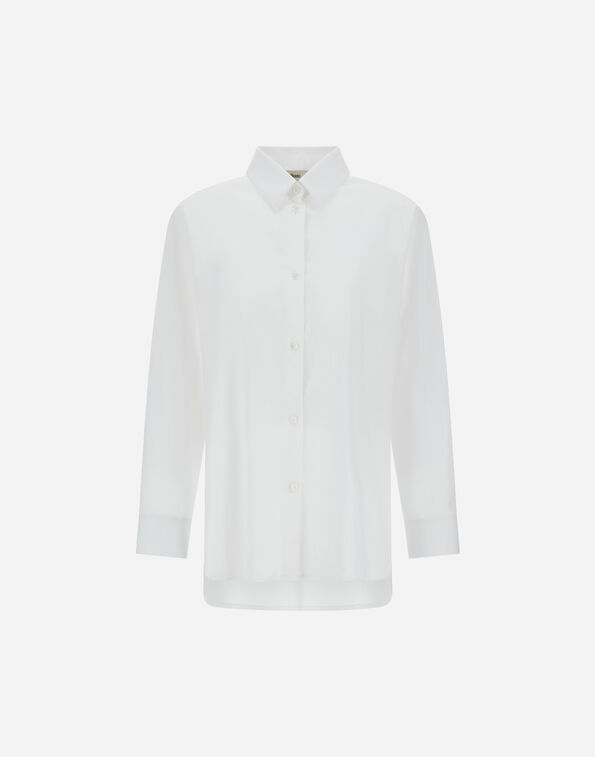 Herno SHIRT IN SMART COTTON POPELINE White CM000042D132881000
