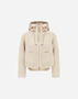 Herno CARDIGAN IN COB STITCH WOOL AND NYLON ULTRALIGHT Chantilly MP000150D700161985