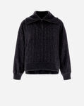 Herno SWEATSHIRT IN TWINKLE PINSTRIPED Grey GI000264D334199480