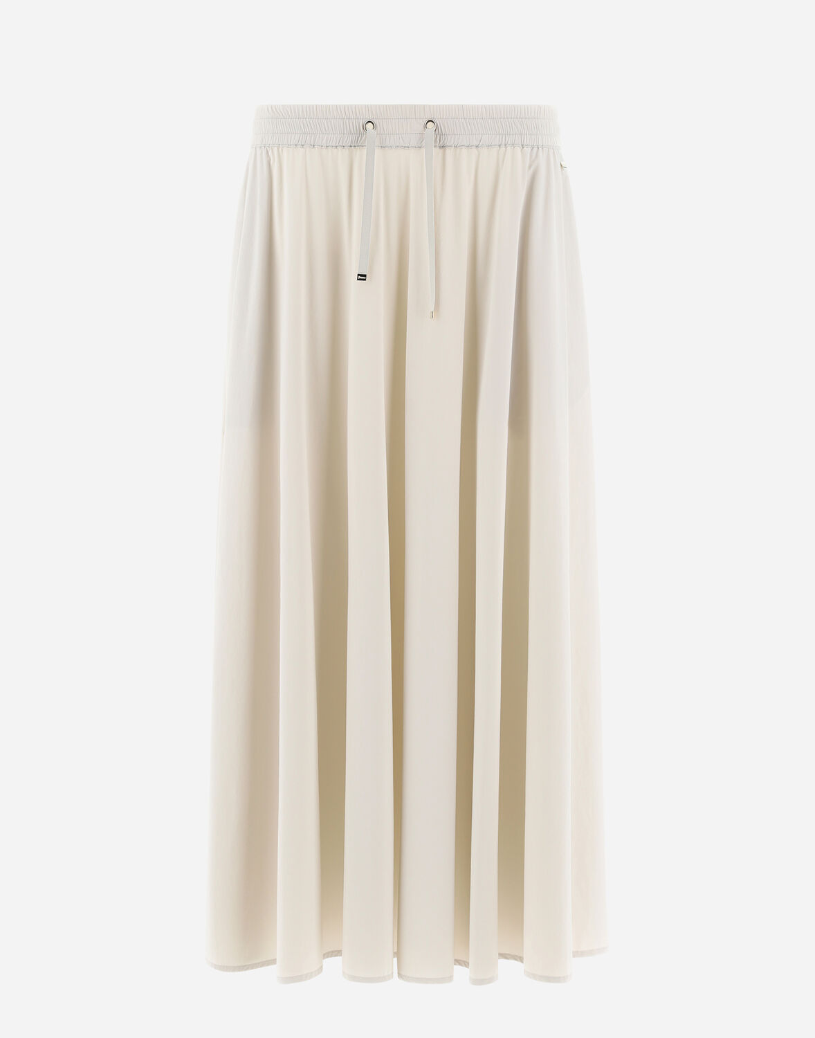 Herno Drawstring Midi Skirt In Chantilly