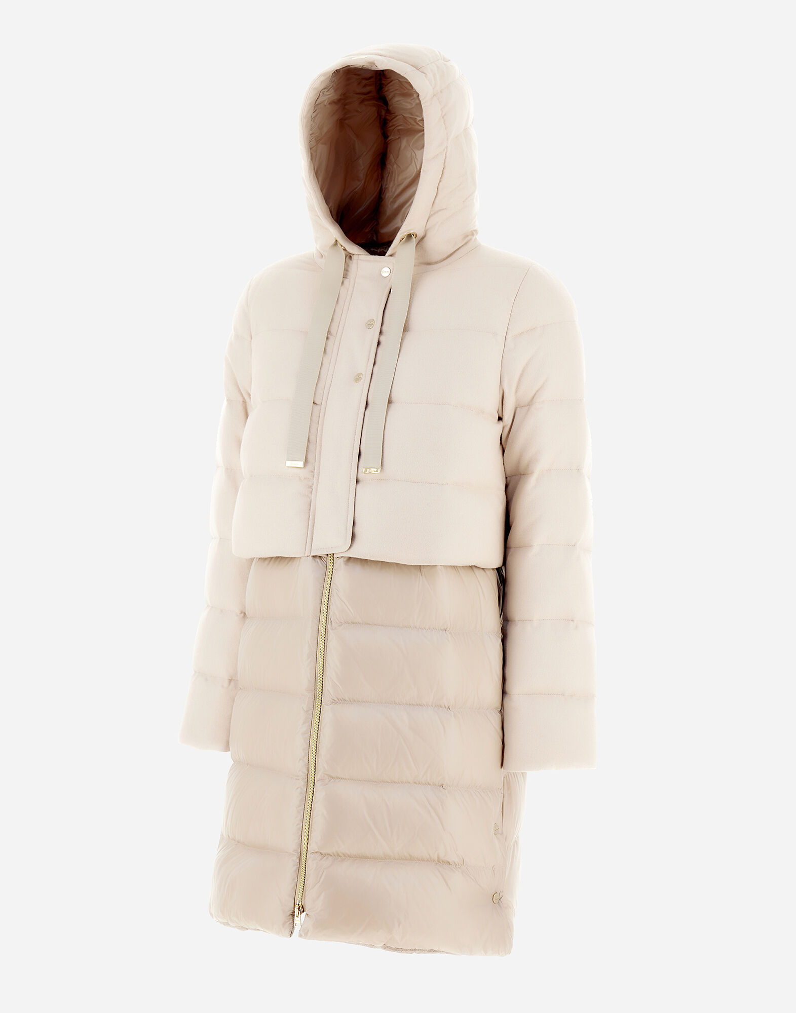 Herno cashmere new arrivals silk parka