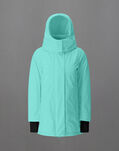 Herno LAMINAR A-SHAPE JACKET IN 2 LAYERS GORE-TEX Pastel Green PI00350DL111237091