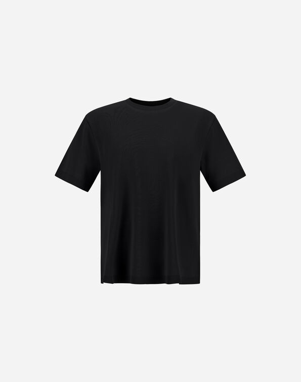 Herno JERSEY KNIT EFFECT T-SHIRT Black JG000206U520599300