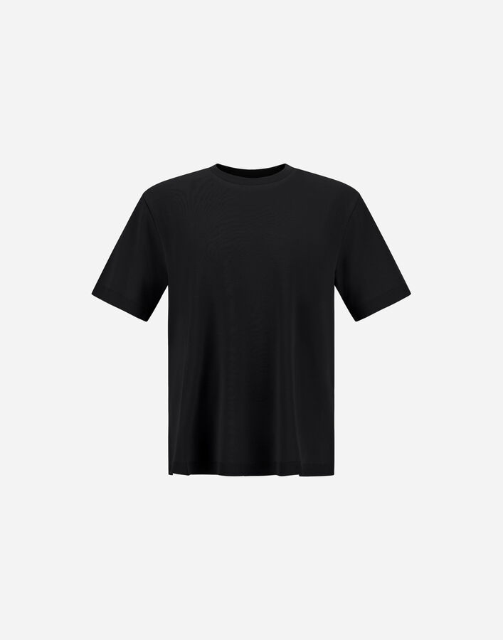 Herno JERSEY KNIT EFFECT T-SHIRT Black JG000206U520599300