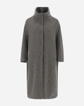 Herno GLOBE DYE-FREE WOOL OVERSIZE COAT Grey CA0404D333248900