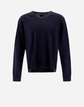 Herno SWEATER IN ENDLESS WOOL Dark Blue MV000003U701659290