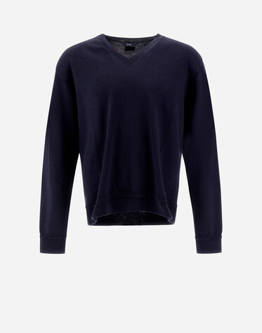 メンズ エンドレスウール ニットトップス ダークブルー | Herno® (ヘルノ)