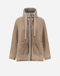 Herno RESORT JACKET IN SOFT PONCHO & NYLON ULTRALIGHT Chantilly GC00061DR333711982