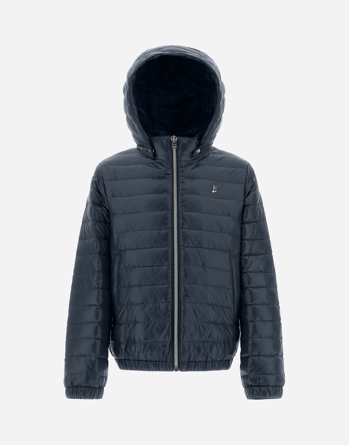 Herno Unisex Bomber Jacket In Nylon Ultralight - Unisex Kids Navy Blue 8a In Navy Blue