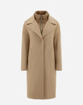 Herno COAT IN ECOWOOL AND NYLON ULTRALIGHT Sand GC000414D333442000