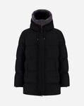 Herno JACKET IN CASHMERE, SILK AND ECOAGE Black PI001143U380879300