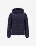 Herno RESORT JACKET IN LIGHT CORDUROY Navy Blue PI00105UR132659200