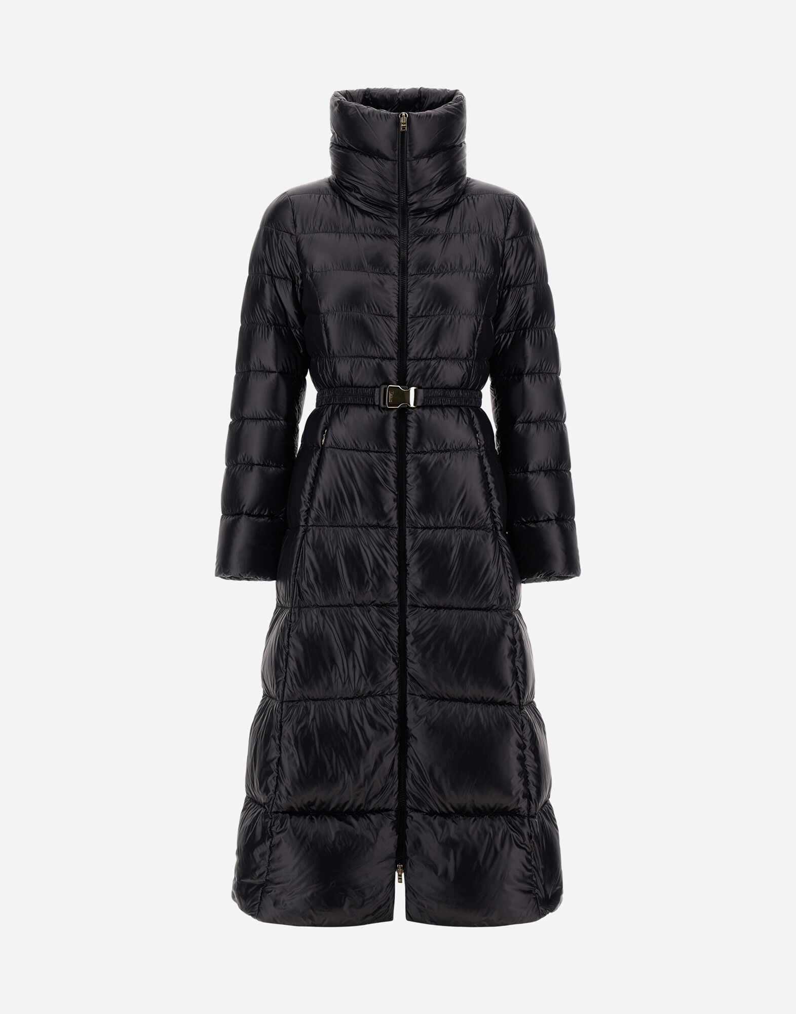 レディース LONG JACKET IN NYLON ULTRALIGHT ブラック | Herno® (ヘルノ)