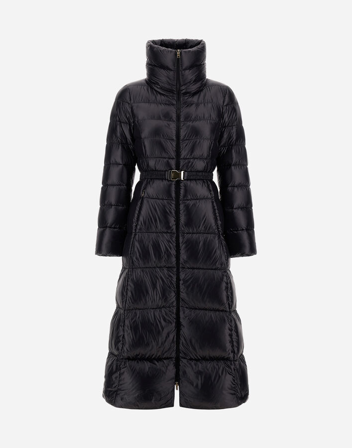 Herno LONG JACKET IN NYLON ULTRALIGHT Black PI002142D12017Z9300