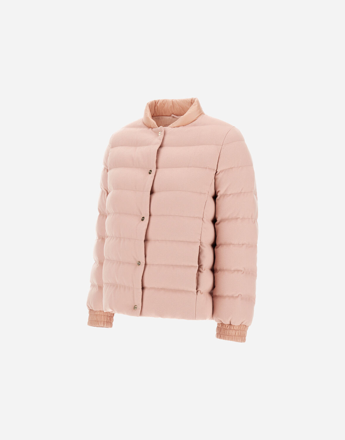 Herno Bomberjacke Aus Cashmere Seta Und Nylon Ultralight In Hellrosa