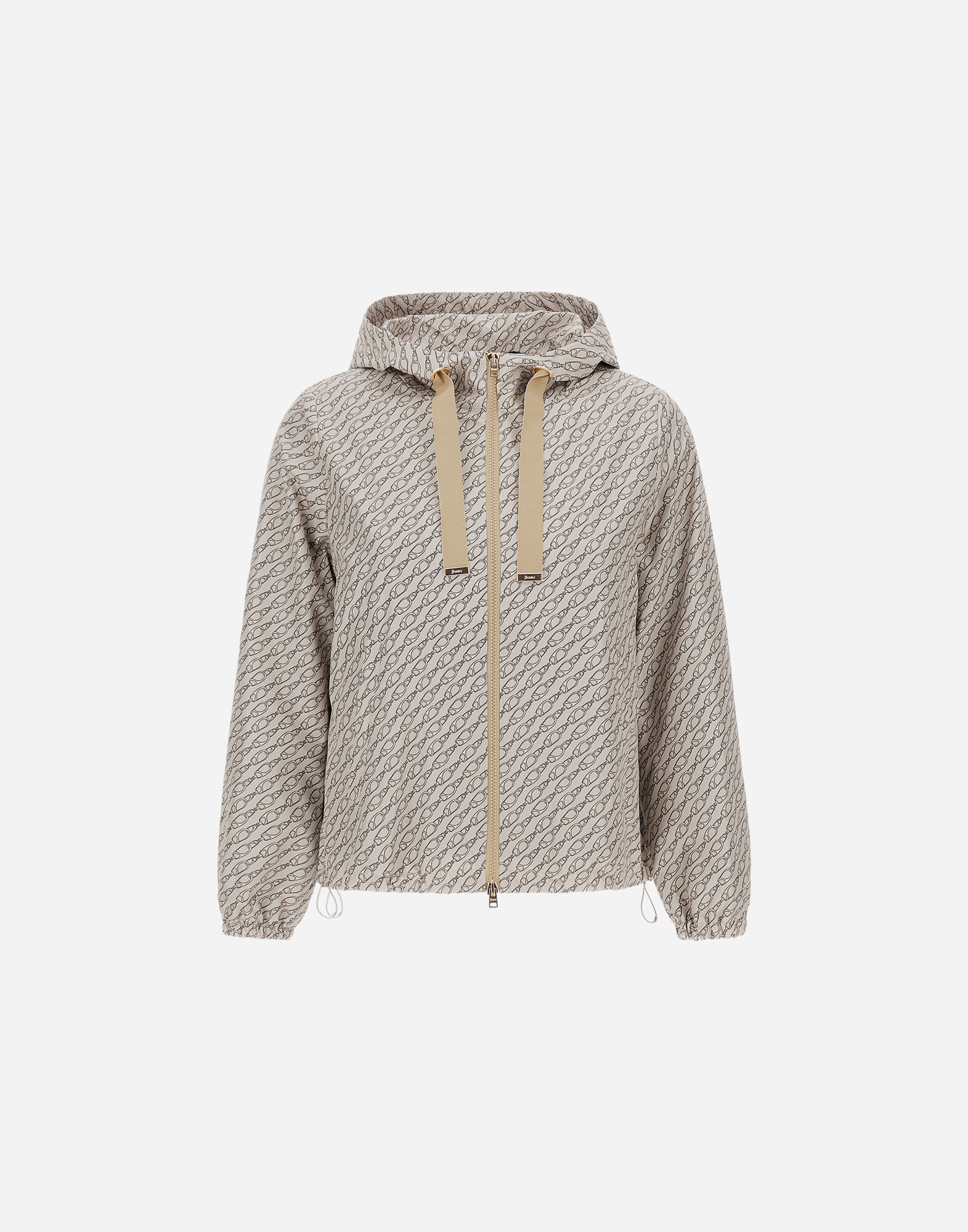 【HERNO】アイコニック プリント ジャケット キャメル レディース アイコニック プリント ジャケット キャメル | Herno