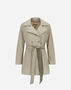 Herno TRENCH COAT IN ECOAGE AND MONOGRAM LUREX Chantilly IM000188D12456Z1985