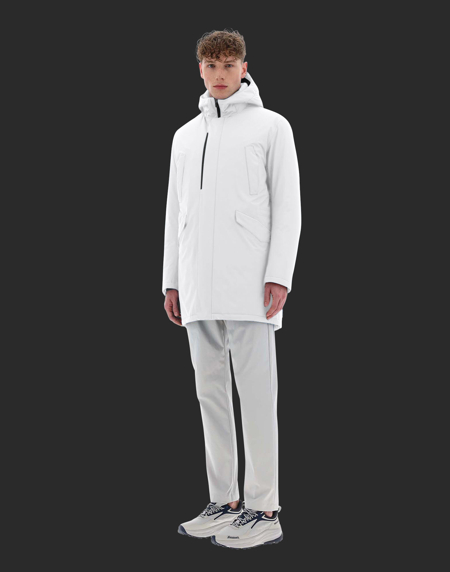 LAMINAR PARKA IN GORE TEX en Ice pour homme Herno