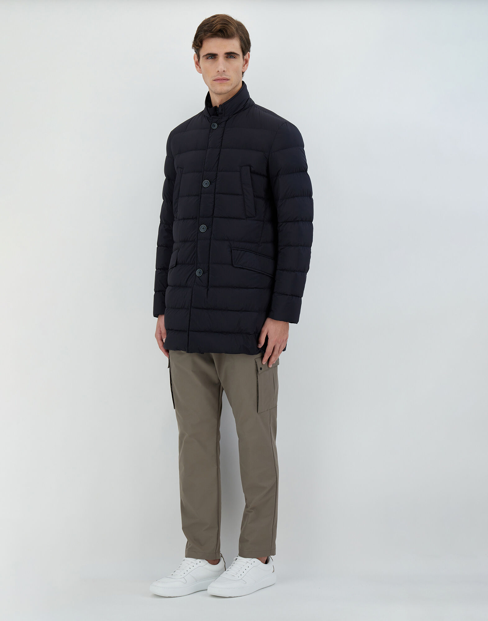 IL CAPPOTTO en Navy Blue pour homme Herno
