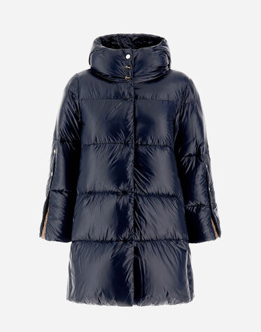 レディース ウルトラライトナイロン＆モノグラム Aシェイプ ネイビー  