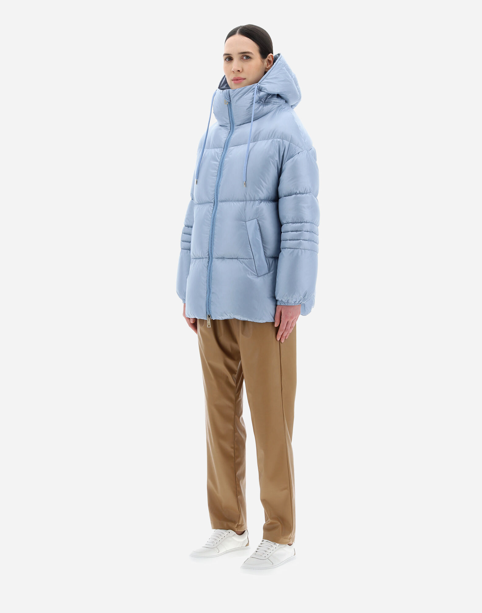 JACKET IN NYLON ULTRALIGHT en Light Blue pour femme Herno
