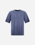 Herno T-SHIRT IN MELANGE COTTON JERSEY Navy Blue JG000242U521169200